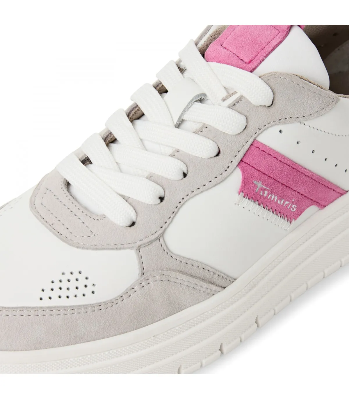 Tamaris White Comp Sneaker 23773