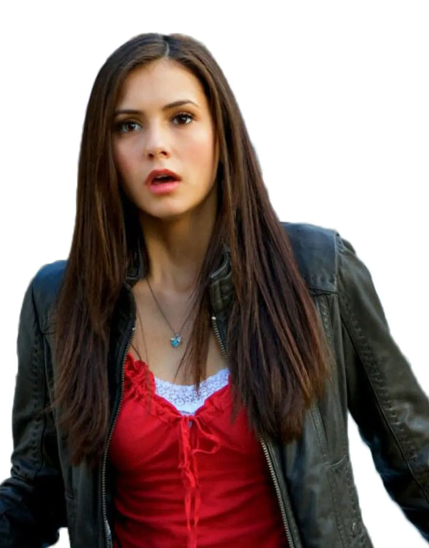 The Vampire Diaries Nina Dobrev Jacket | Elena Gilbert Leather Jacket