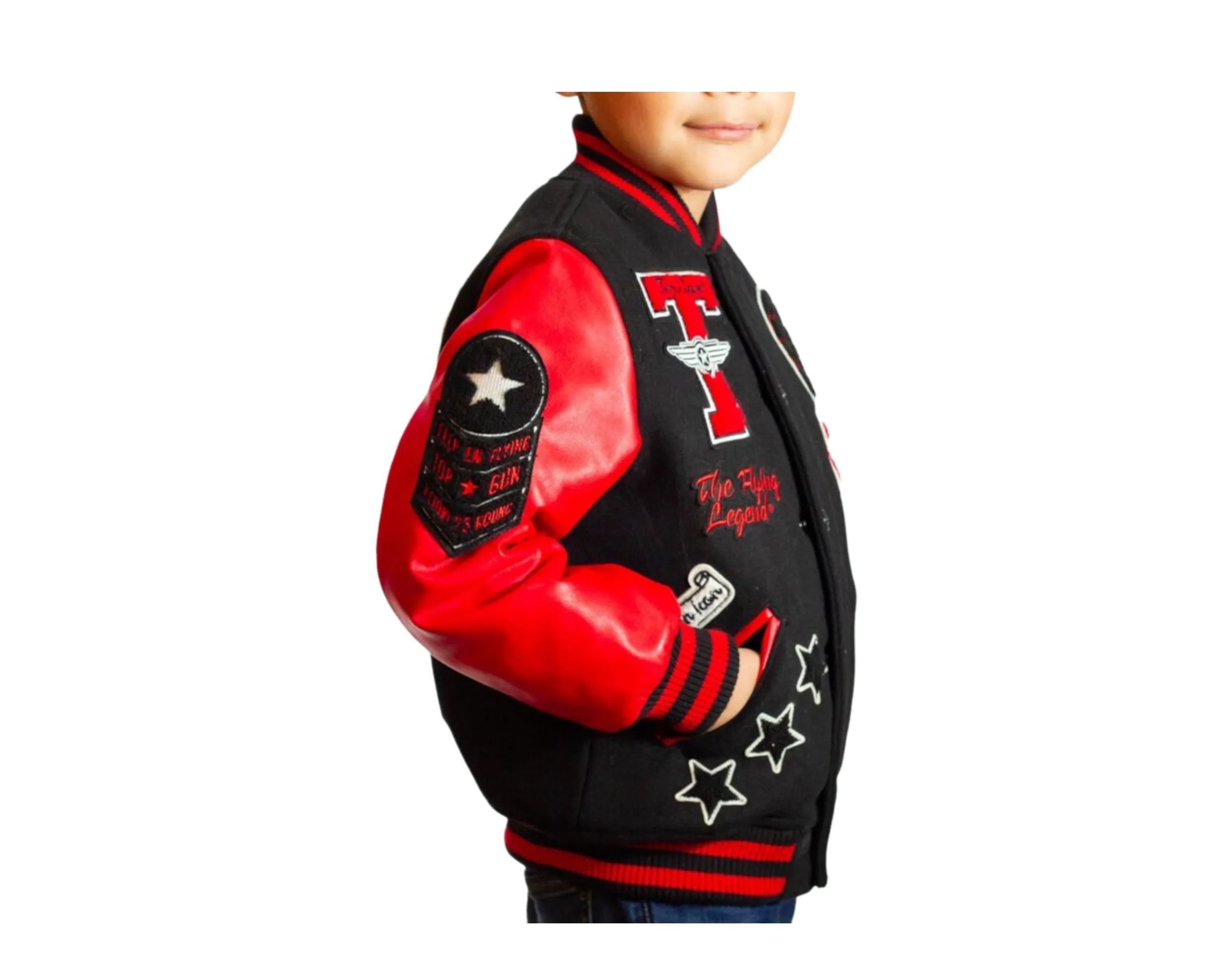 Top Gun Flying Legends Kids' Varsity Jacket