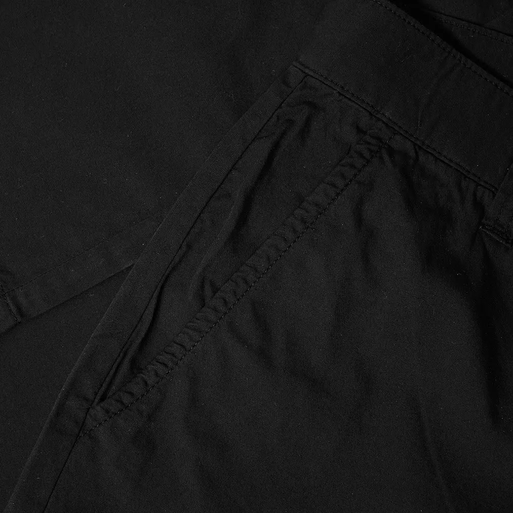 Très Bien Garment Dyed Work TrousersBlack