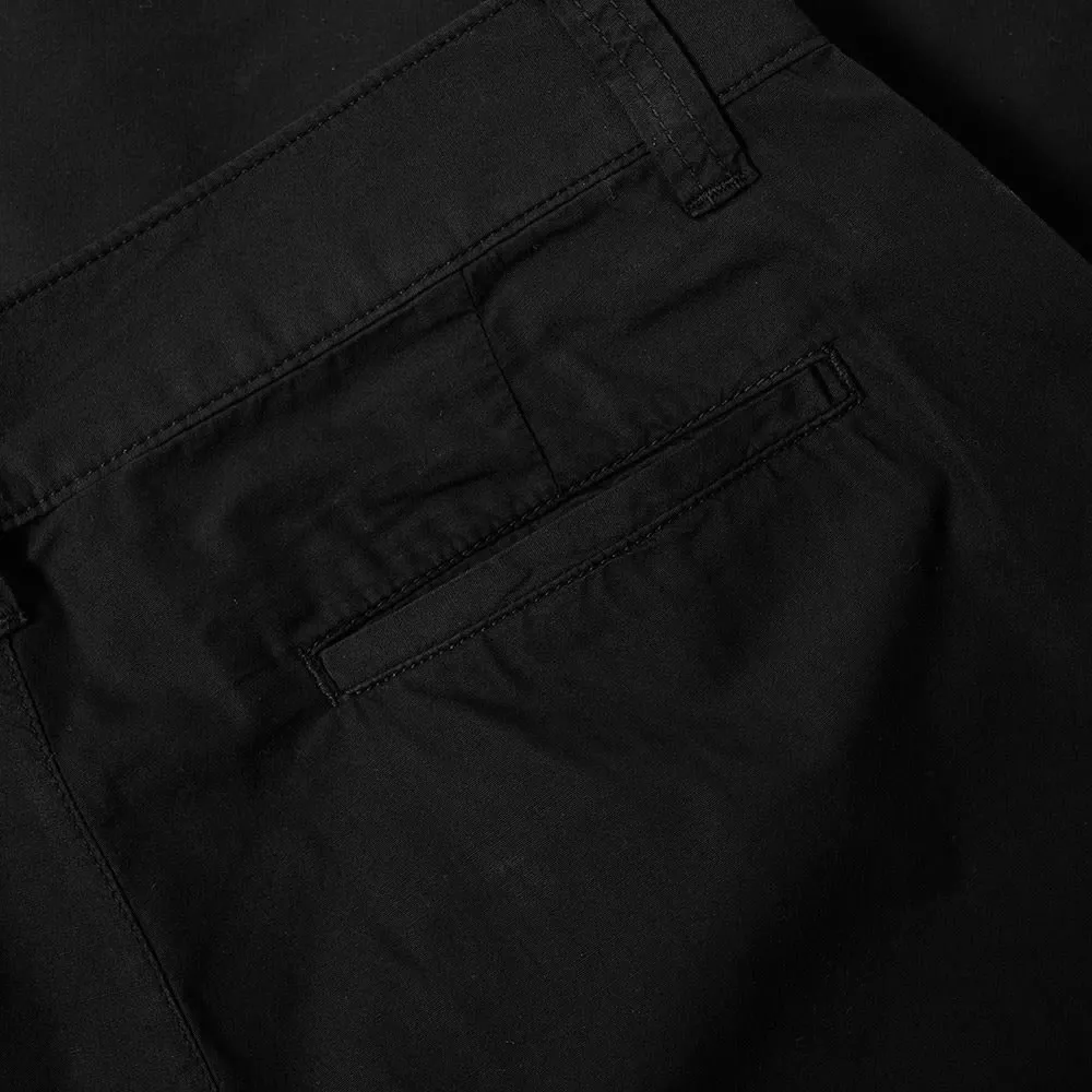 Très Bien Garment Dyed Work TrousersBlack