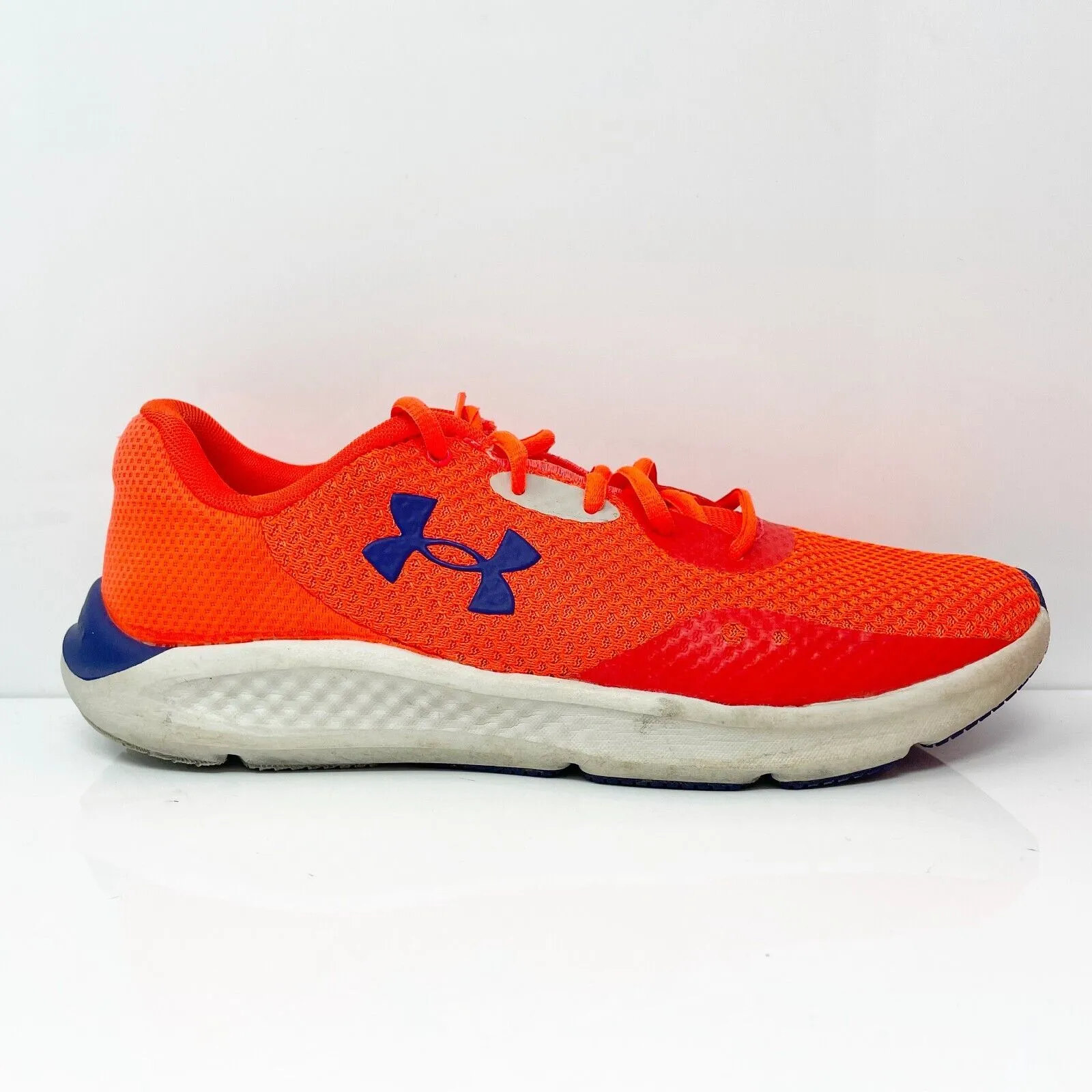 Under Armour Mens Charged Pursuit 3 3024878-600 Orange Running Shoes Sneaker 9.5