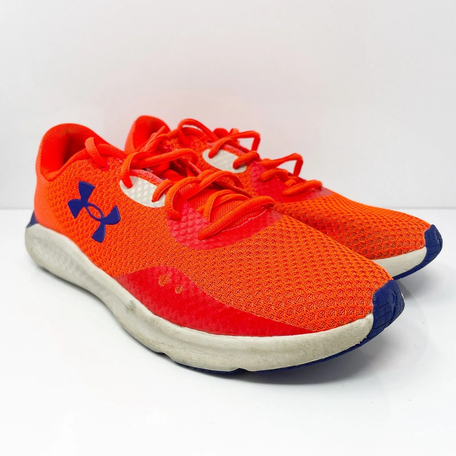 Under Armour Mens Charged Pursuit 3 3024878-600 Orange Running Shoes Sneaker 9.5