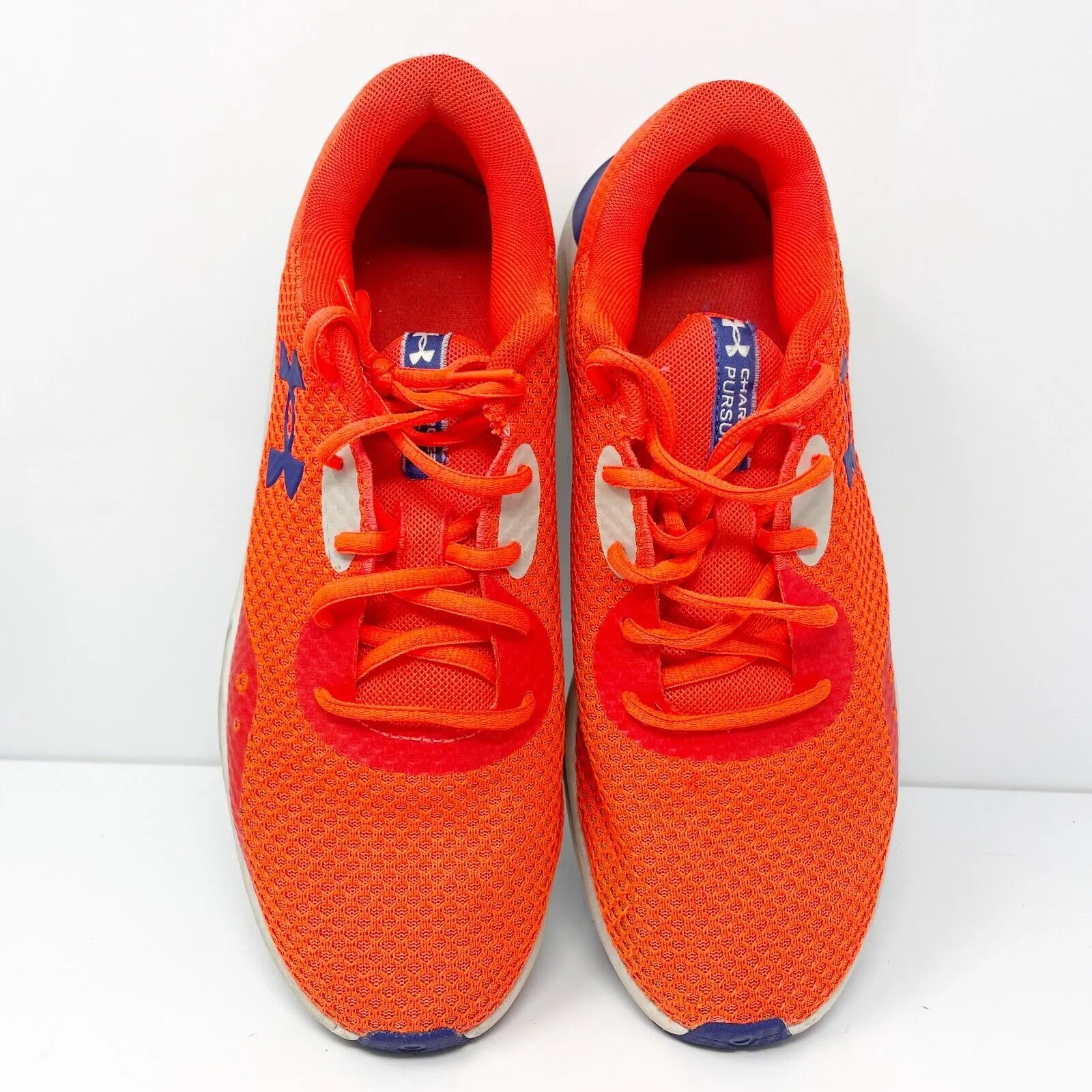 Under Armour Mens Charged Pursuit 3 3024878-600 Orange Running Shoes Sneaker 9.5