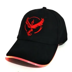 Unisex Light Instinct Pokemon Glow In The Dark LED Fitted Baseball Cap