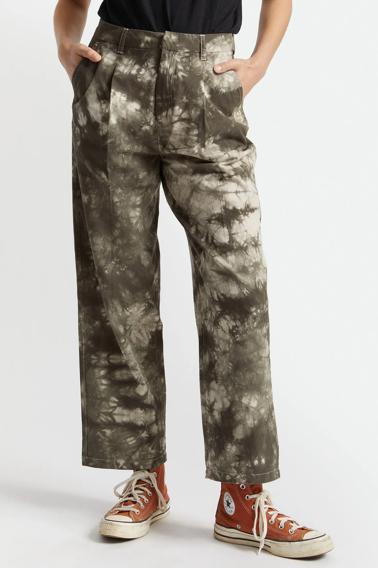 Victory Trouser Pant - Beige/Military Olive