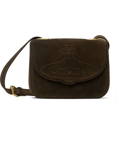 Vivienne Westwood Brown Linda Crossbody Bag