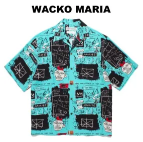 WACKO MARIA  |Street Style Short Sleeves Shirts