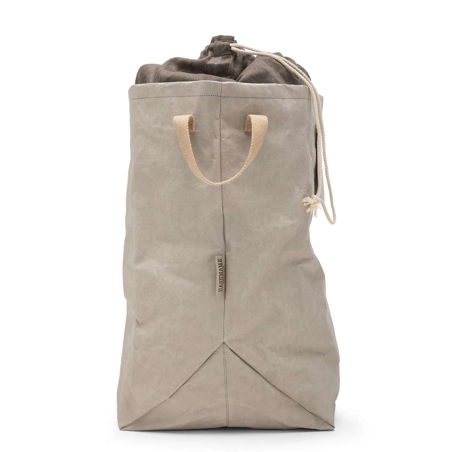 Washable Paper Lapo Laundry Bag in Grey