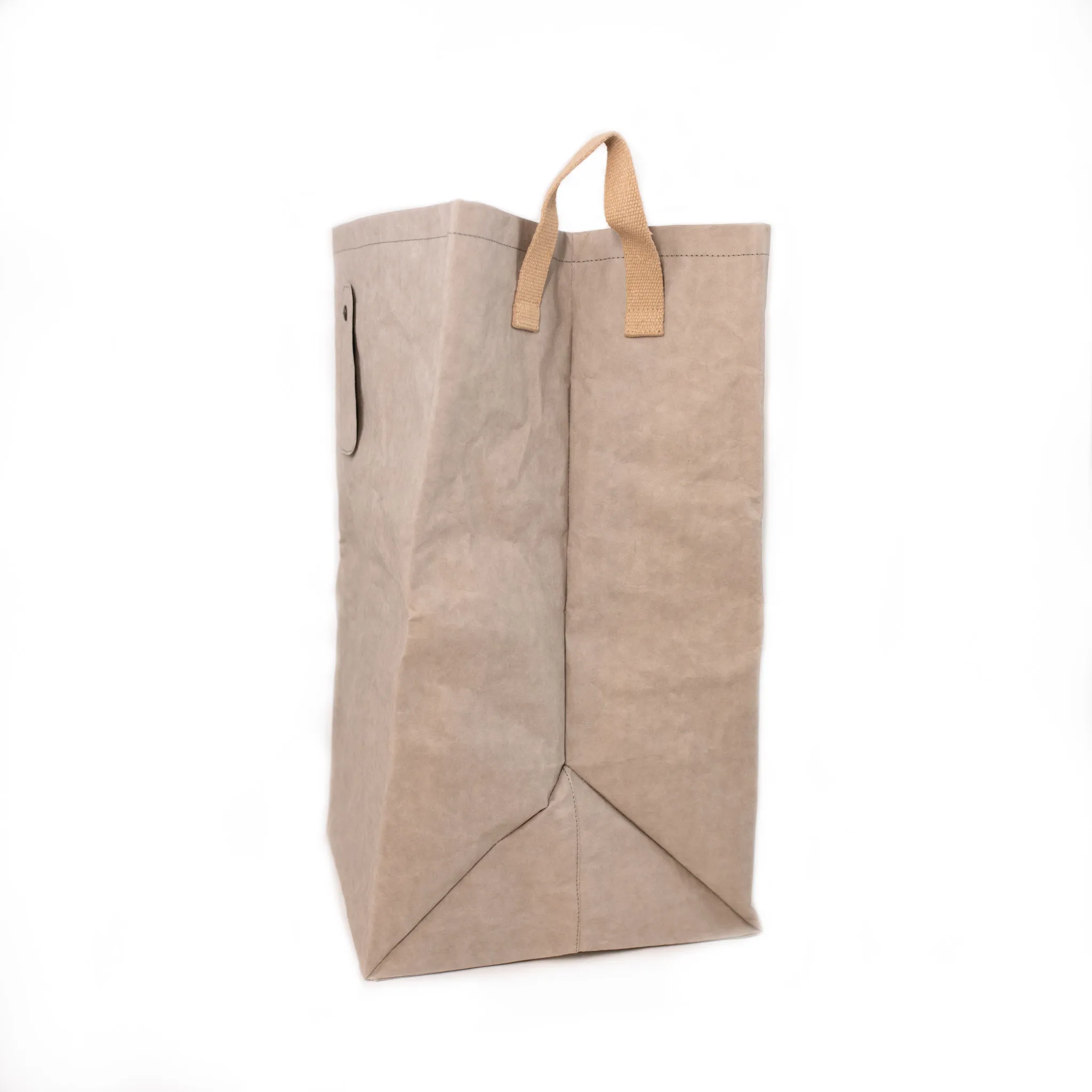 Washable Paper Lapo Laundry Bag in Grey