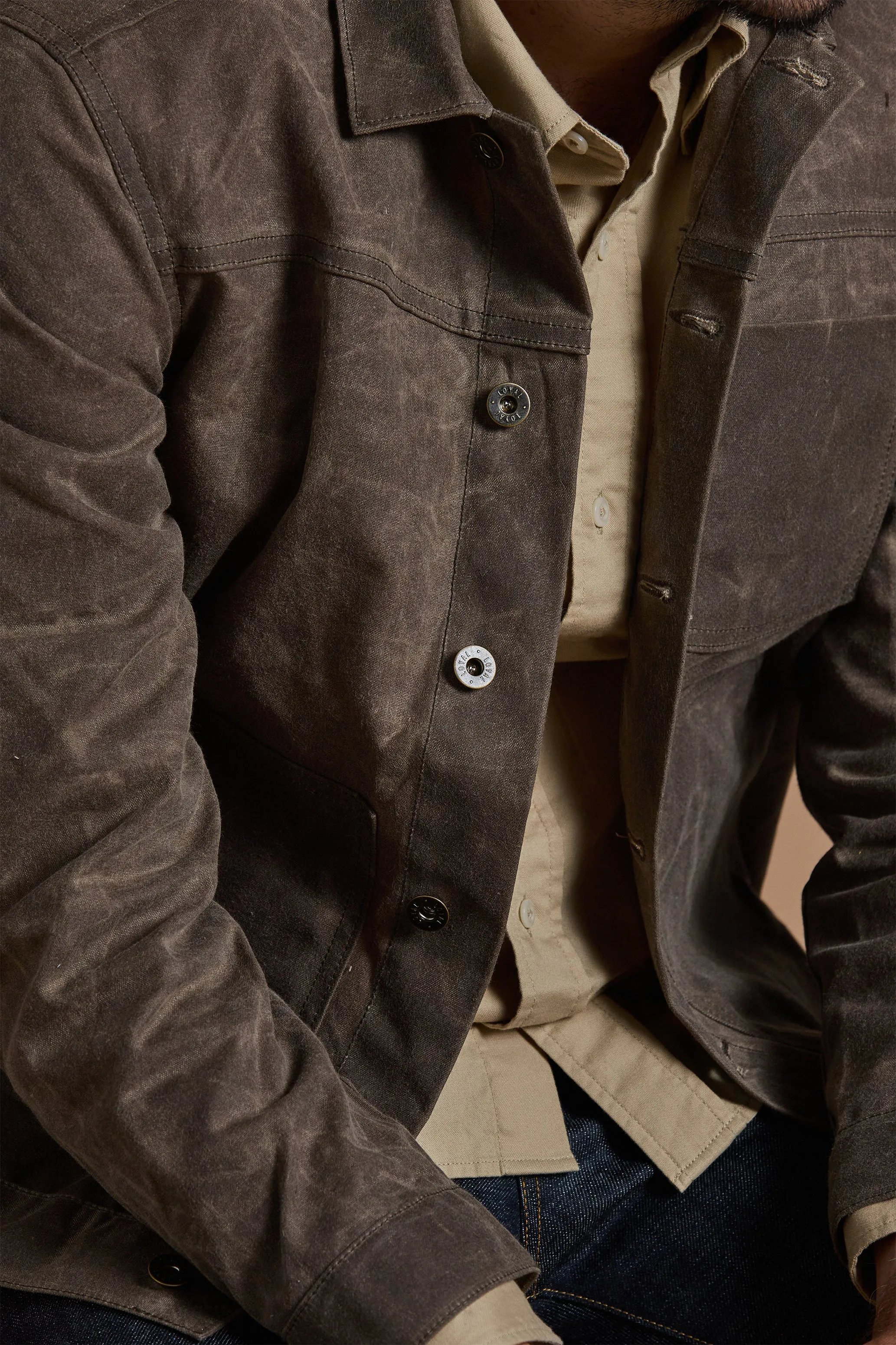 Wayman Jacket - Dark Oak - Waxed Canvas