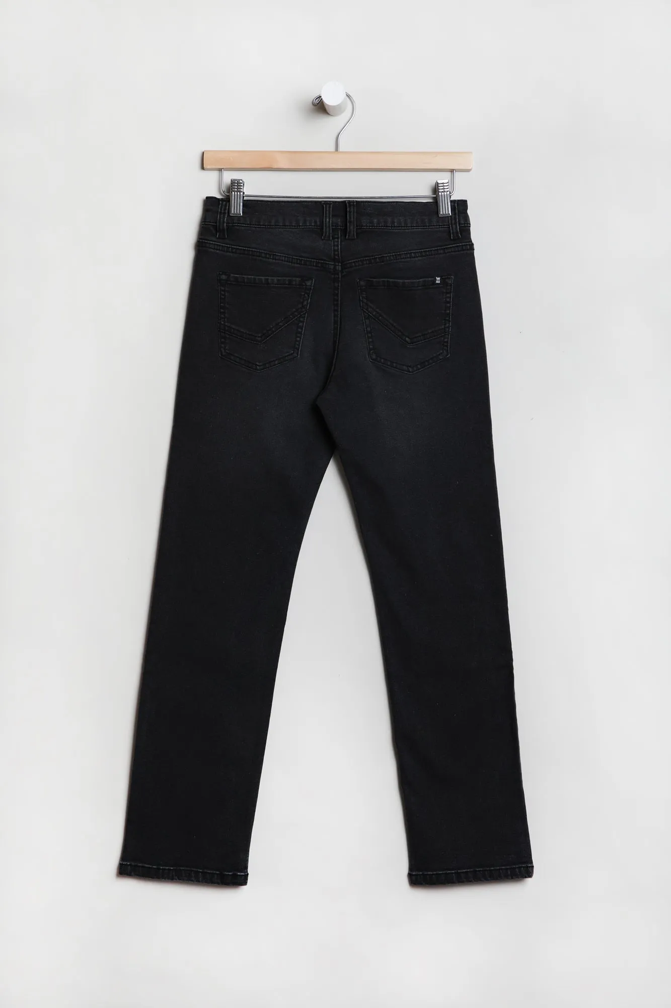 West49 Youth Washed Black Slim Jean