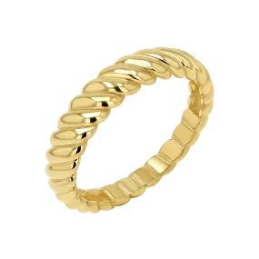 Wide Twist Ring