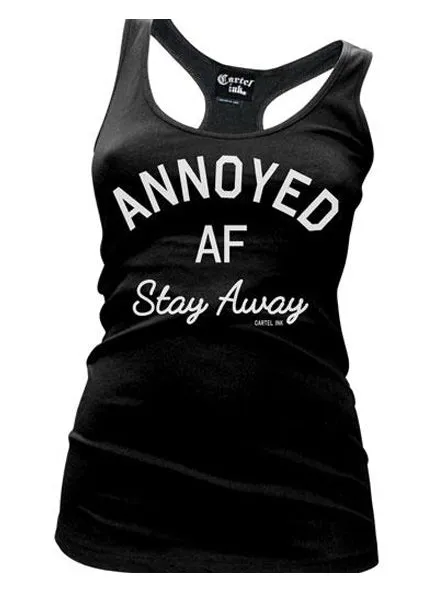 Women's Annoyed AF Racerback Tank