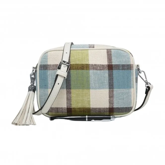 Womens Check Cross Body Bag 