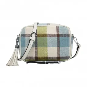 Womens Check Cross Body Bag 