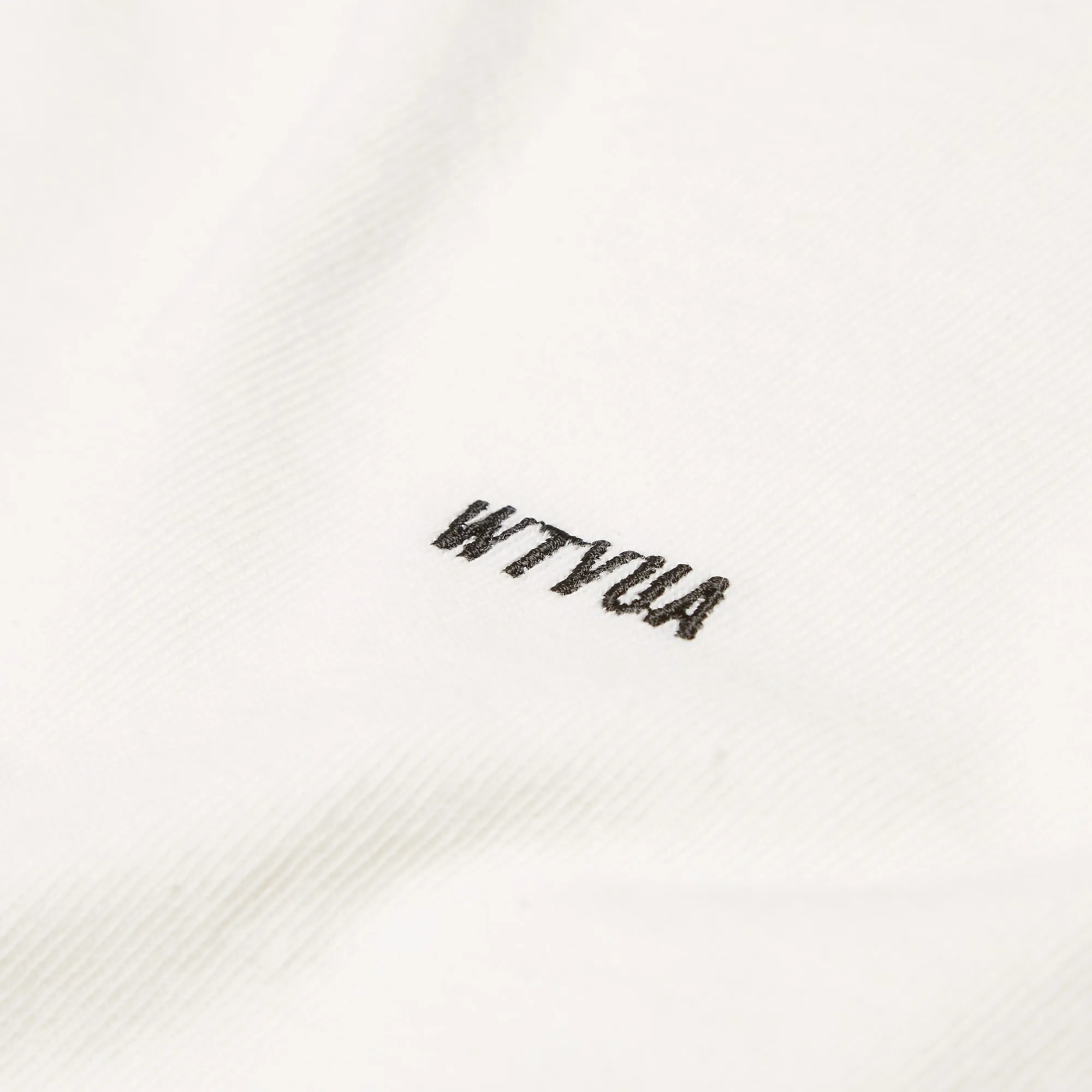 WTAPS Long Sleeve Design TeeWhite