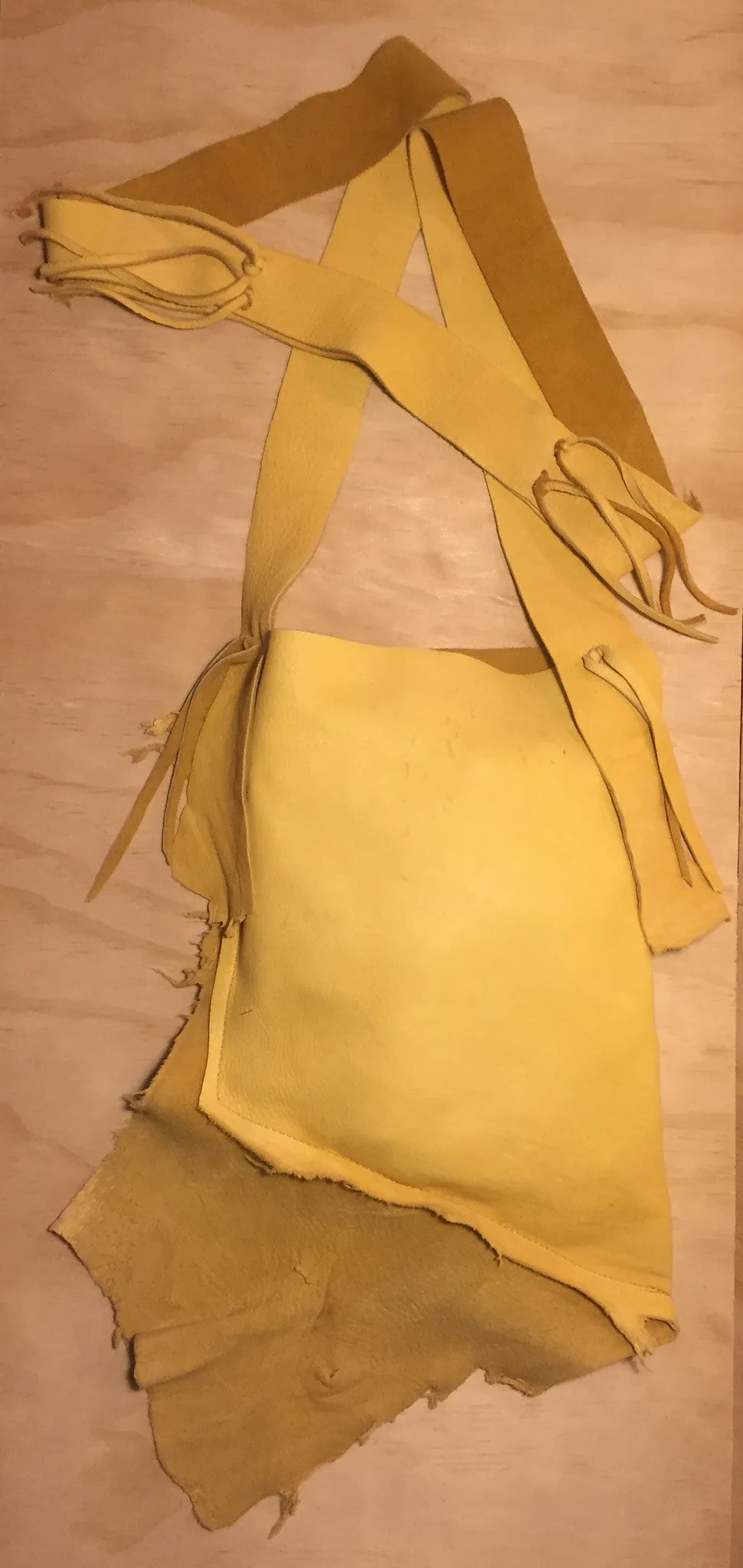 yellow-gold deer bag