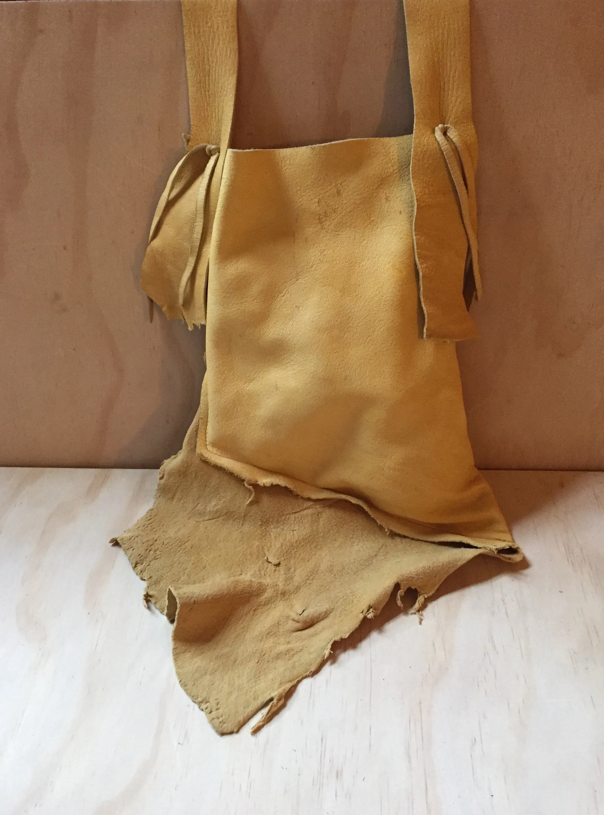 yellow-gold deer bag