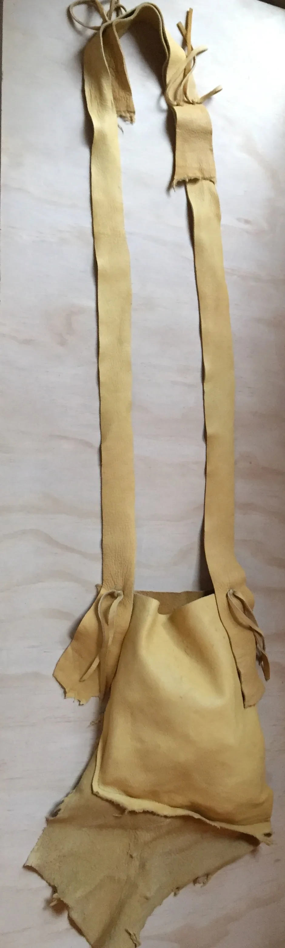 yellow-gold deer bag