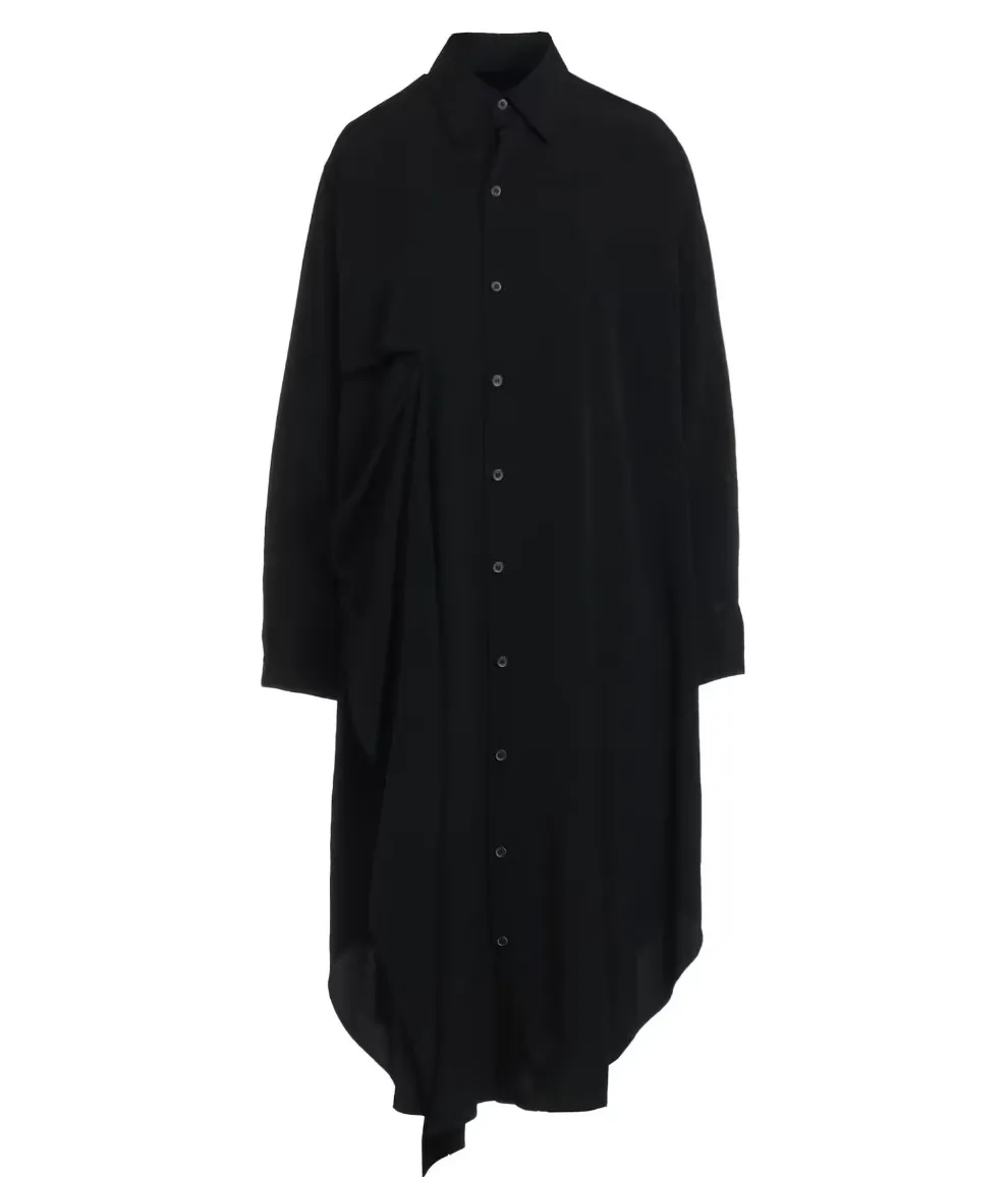 Yohji Yamamoto  |Unisex Street Style Long Sleeves Plain Designers Shirts