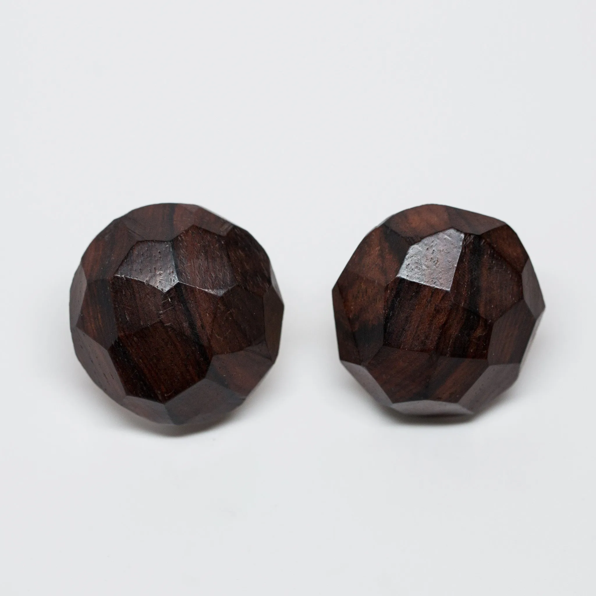 Yves Saint Laurent Vintage Wood Earrings