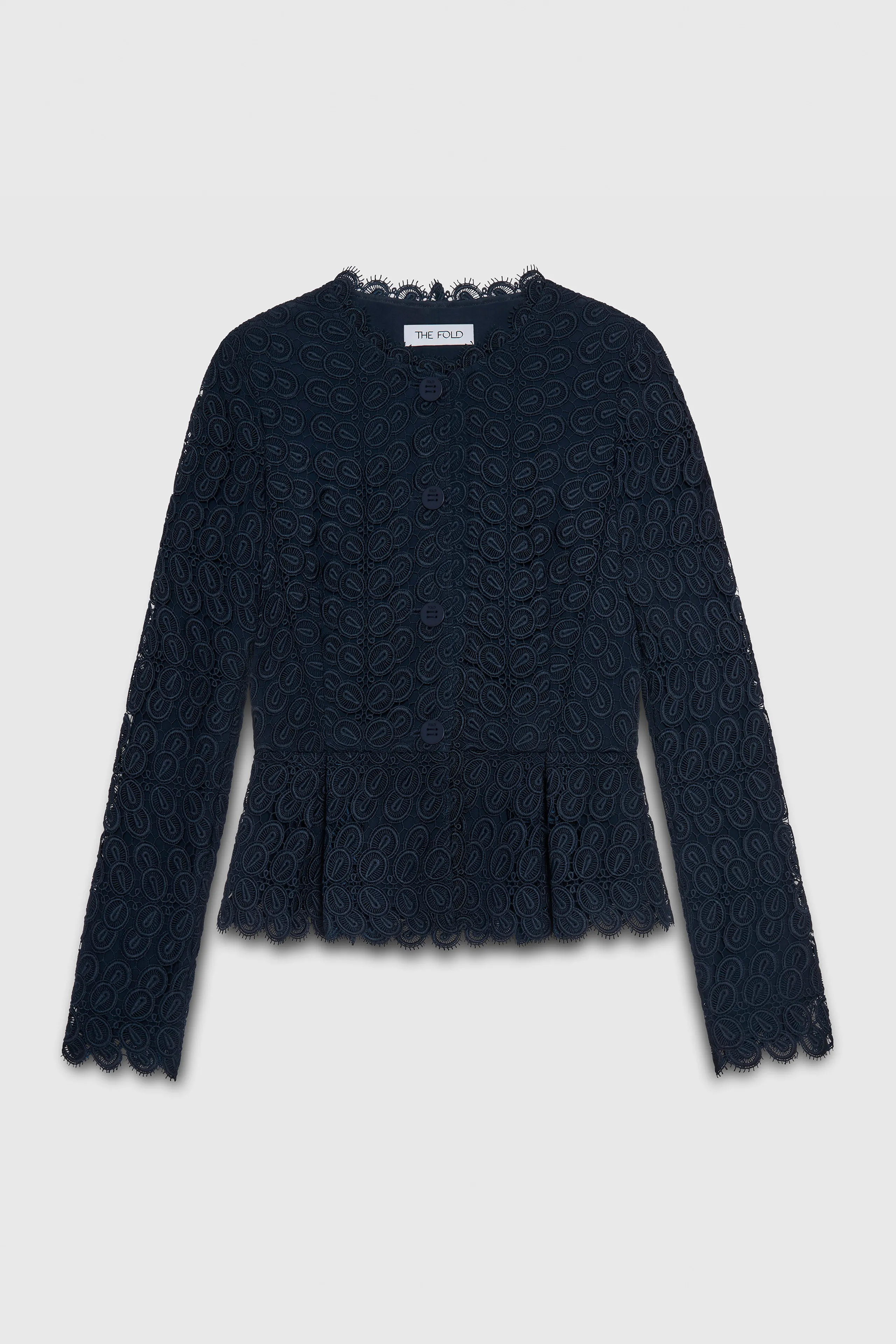 Zaria Jacket Navy Lace