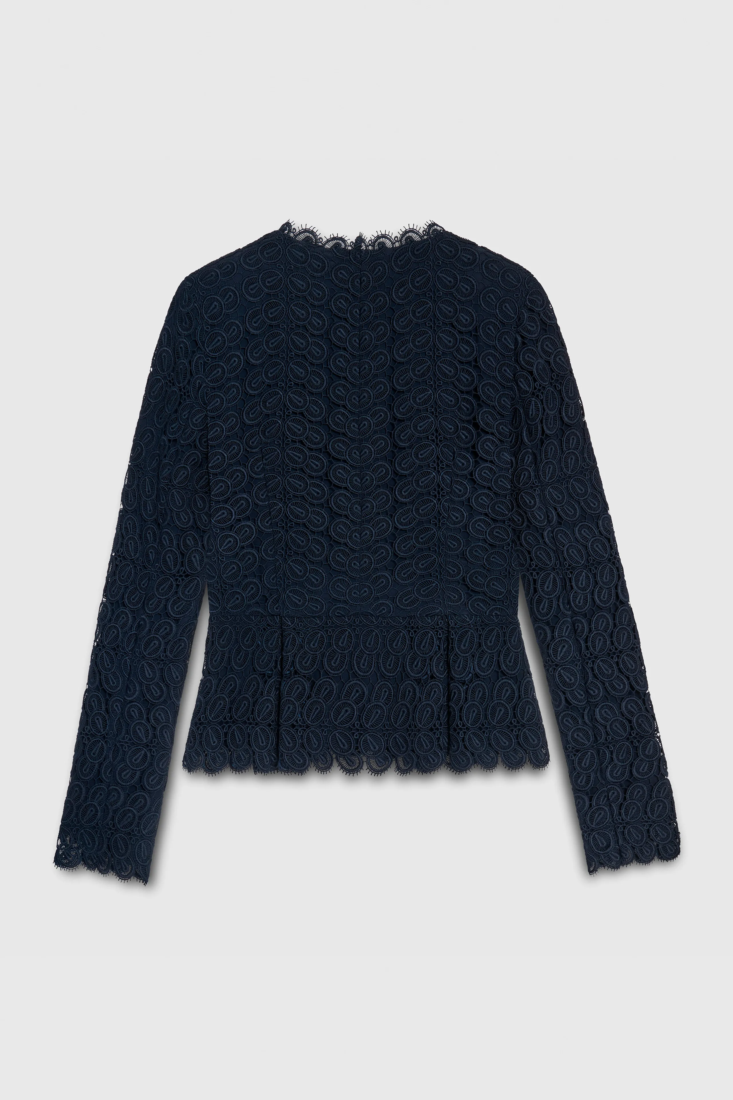 Zaria Jacket Navy Lace